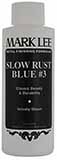 Mark Lee - Slow Rust Blue #3,
4 fluid ounce bottle,
classic beauty and durability, 
for use with steel or twist barrels Mark Lee - Slow Rust Blue #3,
4 fluid ounce bottle,
classic beauty and durability, 
for use with steel or twist barrels